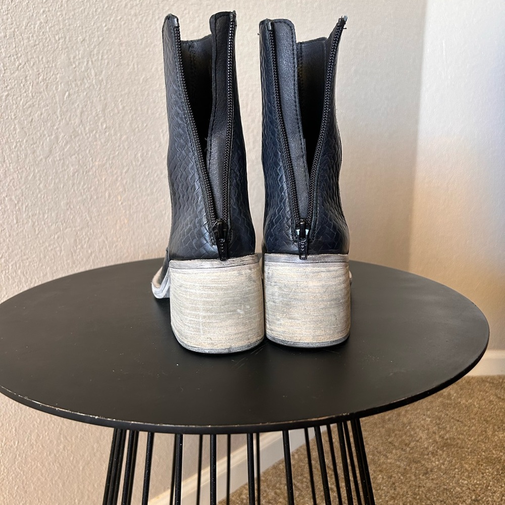 Free People Faux Leather Chelsea Boot - Picture 2 of 6